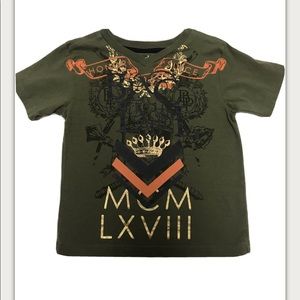 5/20 Blac Label Green V Neck Small Size 4 t shirt